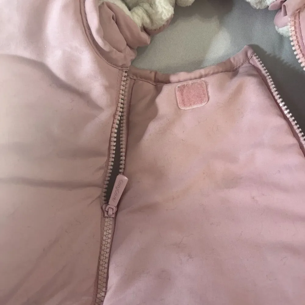 Pink Princess Cozy Cover Carseat‎